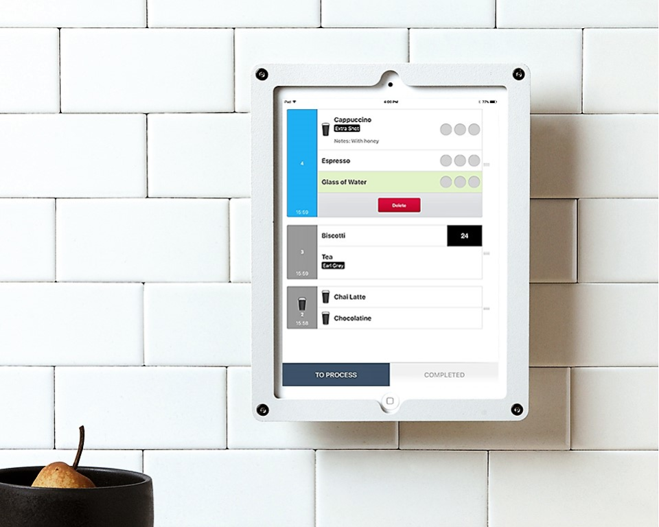 screenshot of MYR POS